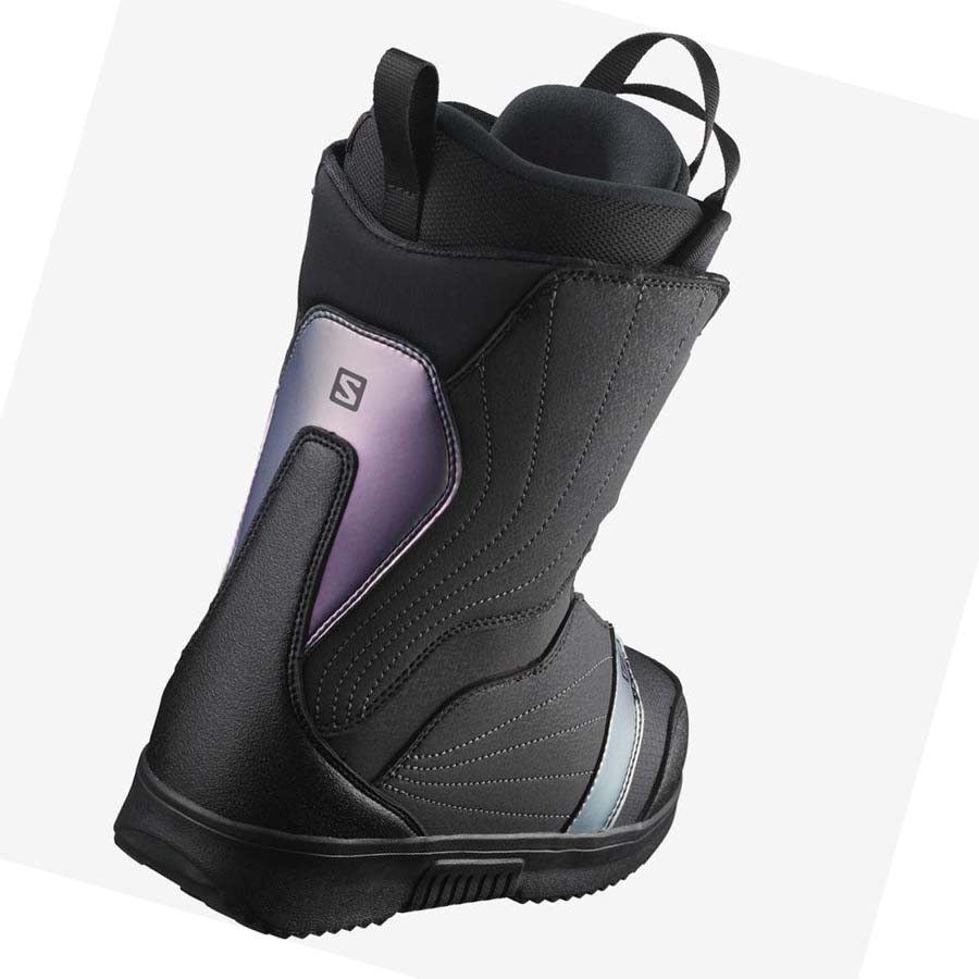 Botas Esqui Salomon PEARL BOA Mujer Negros | MX 2091ILH